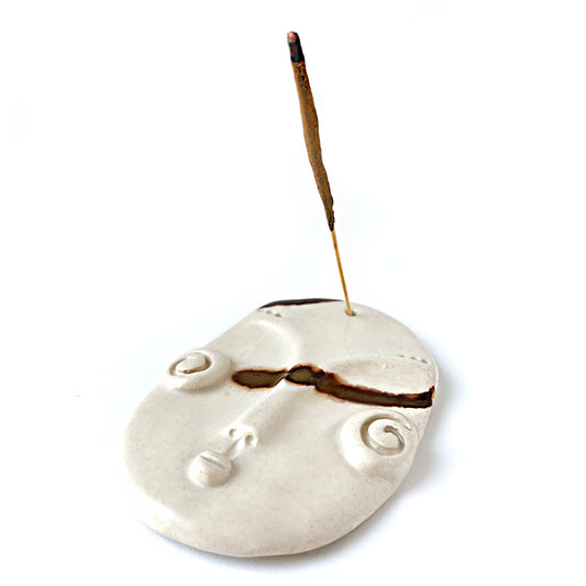 Magic Face vīraka turētājs no Ceramic | Roku darbs no mīlestības