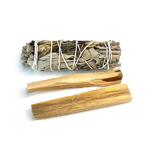 Balta salvija & 2 gab Palo Santo