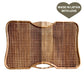 Premium Double-Sided Oak Acupressure Board | Reflexology & Stress Relief Tool