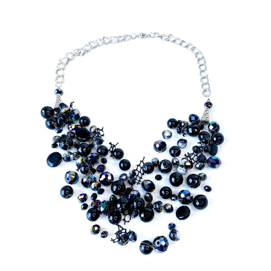 Kaklarota Agate & Swarovski